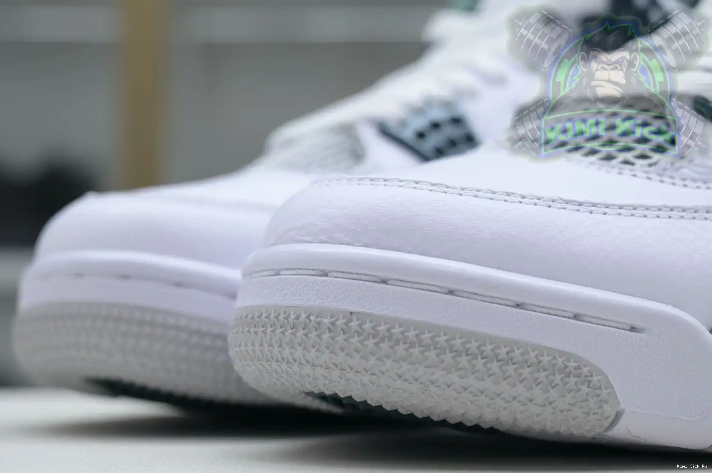 Kimikick Green Oxidized Jordan Air 4 0427